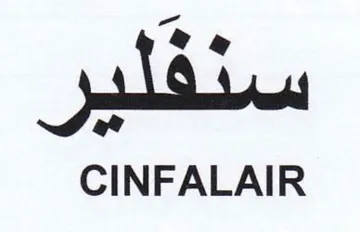 a CINFALAIR trademark logo