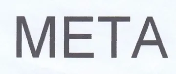 META trademark logo