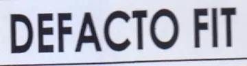 DEFACTO FIT trademark logo