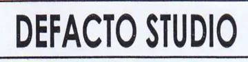 DEFACTO STUDIO trademark logo