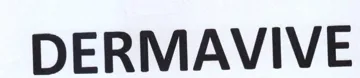 DERMAVIVE trademark logo