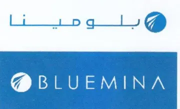 BLUEMINA trademark logo