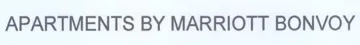 APARTMENTS BY MARRIOTT BONVOY trademark logo