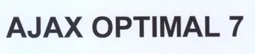 AJAX OPTIMAL 7 trademark logo