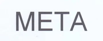 META trademark logo