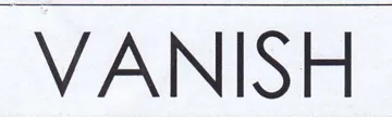 VANISH trademark logo