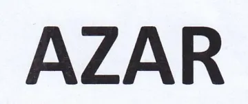 AZAR trademark logo