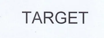 TARGET trademark logo