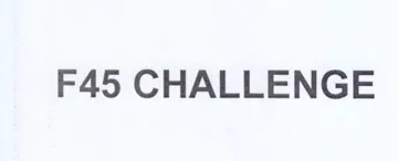 F45 CHALLENGE trademark logo