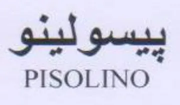 PISOLINO trademark logo