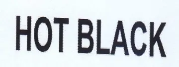 HOT BLACK trademark logo