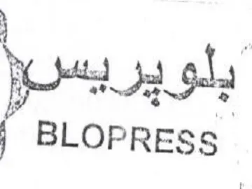 BLOPRESS trademark logo