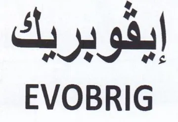 EVOBRIG ايفوبريك trademark logo