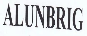 ALUNBRIG trademark logo