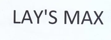 LAY'S MAX trademark logo