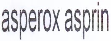 asperOx asprin trademark logo