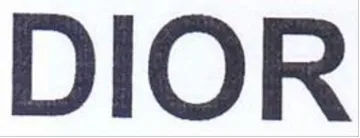 DIOR trademark logo