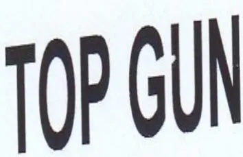 TOP GUN trademark logo