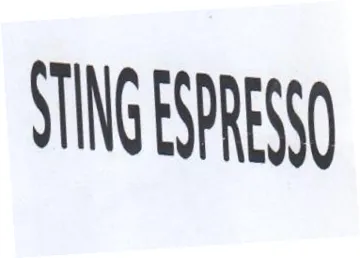 STING ESPRESSO trademark logo