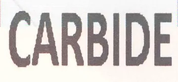 CARBIDE trademark logo