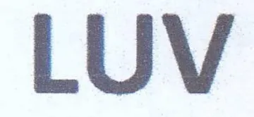 LUV trademark logo