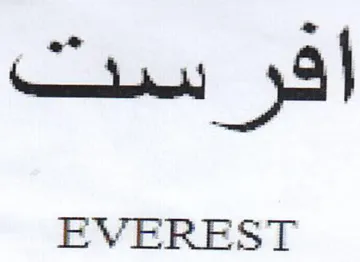 EVEREST trademark logo