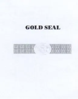 GOLD SEAL a Re trademark logo
