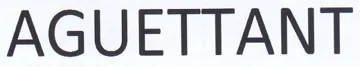 AGUETTANT trademark logo