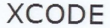 XCODE trademark logo