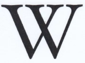 W trademark logo