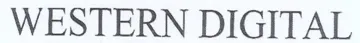 WESTERN DIGITAL trademark logo
