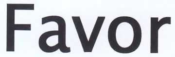 Favor