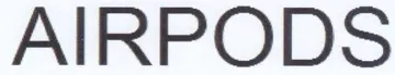 AIRPODS trademark logo