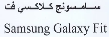 Samsung Galaxy Fit trademark logo