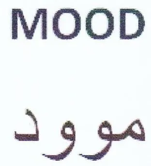MOOD موود trademark logo