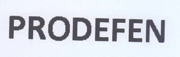 PRODEFEN trademark logo