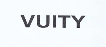 VUITY trademark logo