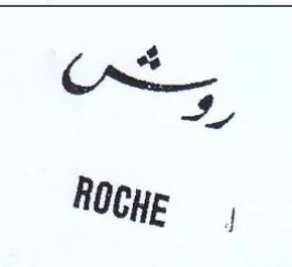 ROCHE خم trademark logo