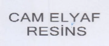 CAM ELYAF RESINS trademark logo