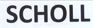 SCHOLL trademark logo