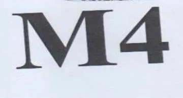 M4 trademark logo