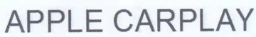 APPLE CARPLAY trademark logo