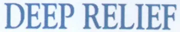 DEEP RELIEF trademark logo