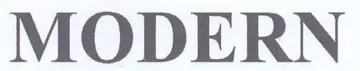 MODERN trademark logo