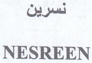 NESREEN trademark logo