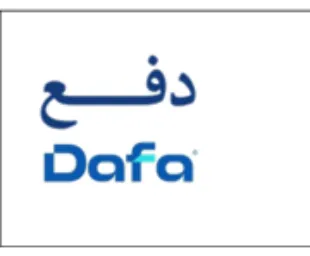 Dafa دفع trademark logo