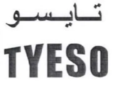 Soe TYESO trademark logo