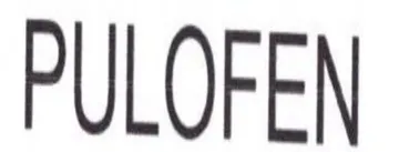 PULOFEN trademark logo