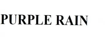 PURPLE RAIN trademark logo