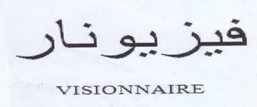 VISIONNAIRE بدو ناو يه يه trademark logo